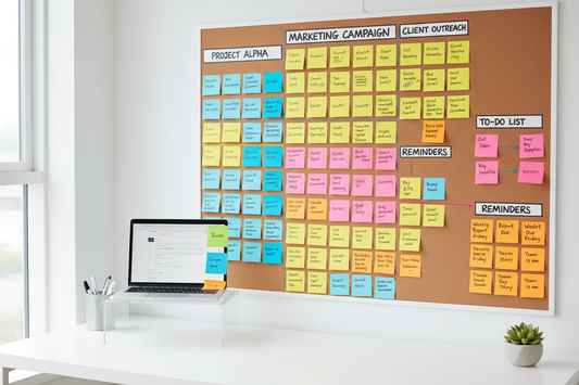 From Chaos to Clarity: How Sticky Notes Can Transform Your Workday