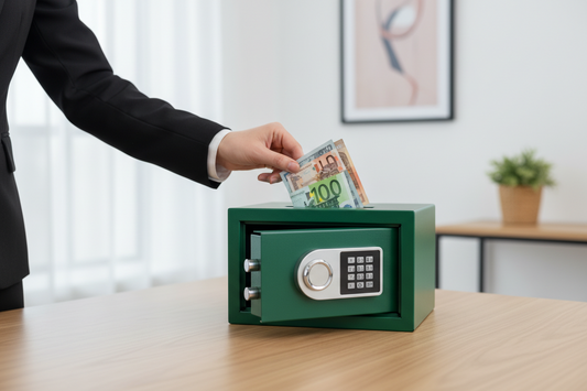 Secure Your Valuables with the Digital Electronic Money Safe for Home, Office, and Business