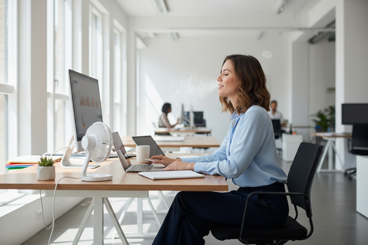 Stay Cool at Your Desk: Why a Compact USB Desk Fan Is Perfect for Home and Office