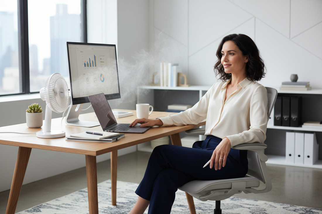 Stay Cool and Focused Anywhere with the Ultimate Compact USB Desk Fan