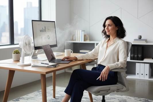 Stay Cool and Focused Anywhere with the Ultimate Compact USB Desk Fan