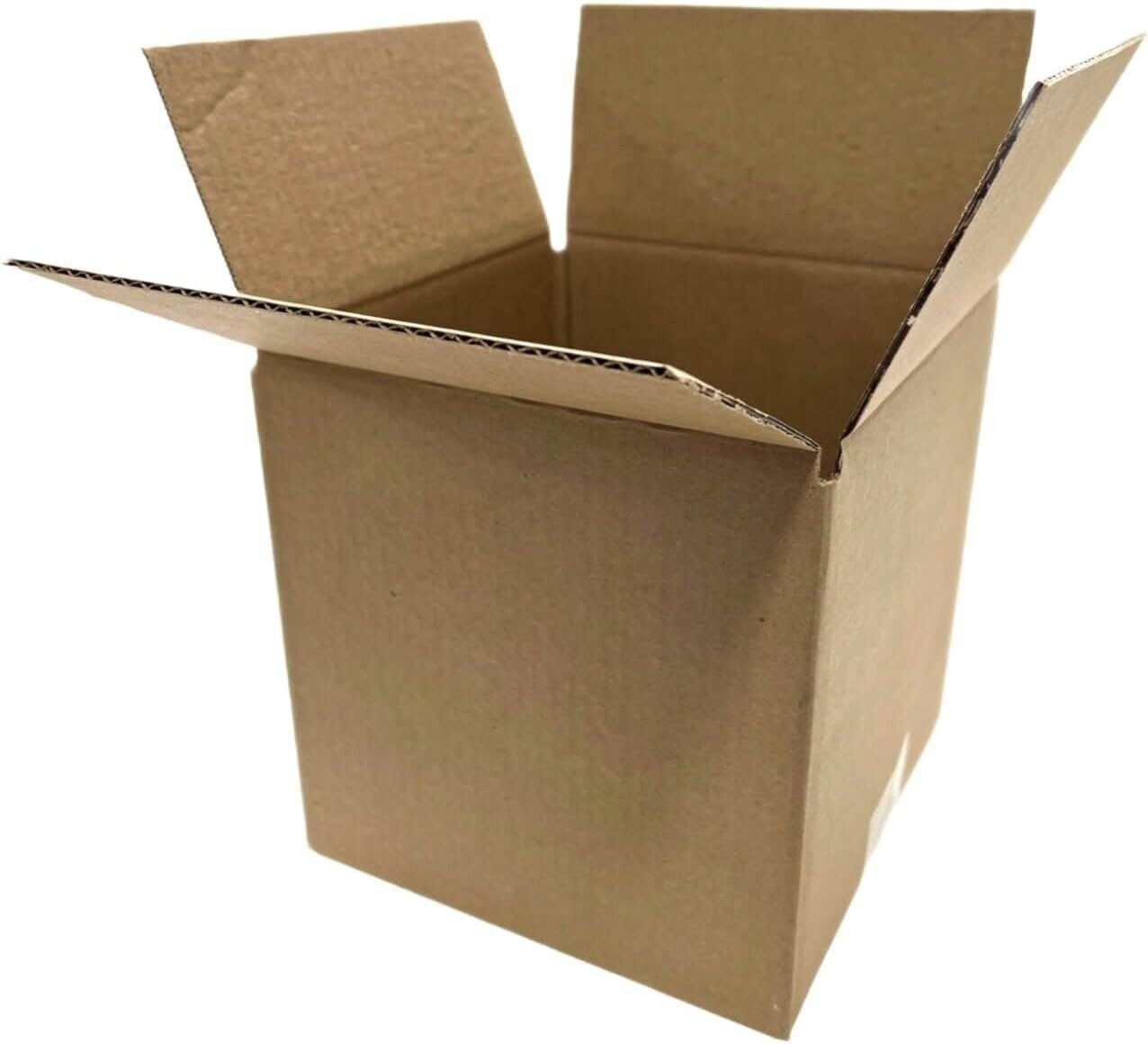 100-Pack 6" x 6" x 6" Corrugated Shipping Boxes
