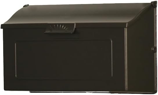 Special Lite Horizon Horizontal Wall Mount Mailbox - Oil Rubbed Bronze Aluminum Mailbox for Wall Mount - SHH-1006-ORB