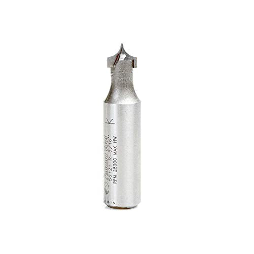 Amana Tool - 56121 Carbide Tipped Pt. Cutting Roundover 3/16 Radius x 3/8 Dia x 5/16 x 1