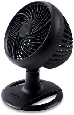 Honeywell Fan, Turbo Force Oscillating Table Fan with 3 Speeds, Air Circulator for Bedroom, Black, HT-906