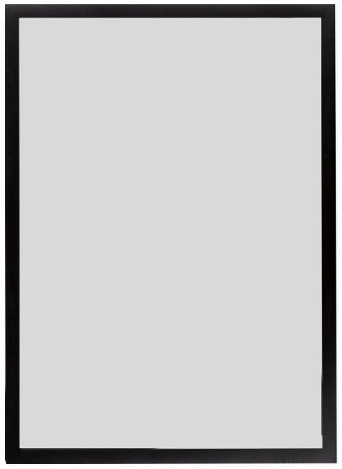 Tarifold Magnetic Board Display Frames, A3 Size, Black, 25 Pack | 25 magnetic anti-glare frames hold A3 documents, black border, portrait or landscape, quick document changes