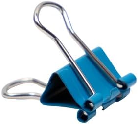 JAM PAPER Colorful Binder Clips - Small - 3/5 Inch (15 mm) - Assorted Binderclips - 6 Packs of 30