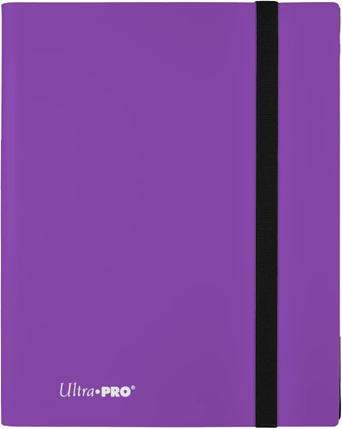 Ultra Pro E-15152 Eclipse 9-Pocket PRO-Binder-Royal Purple