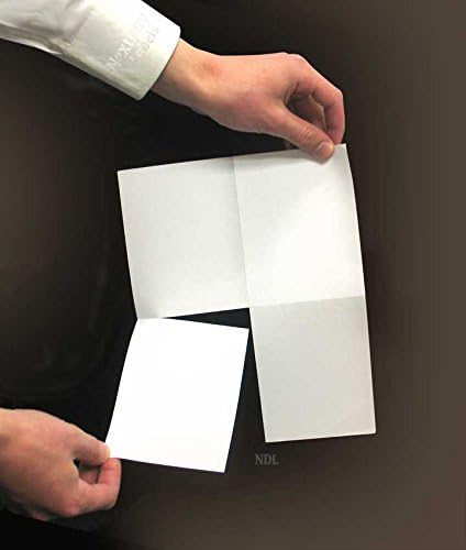 Laser and Inkjet Printer Postcards 4 up Per Page, White 5000 Cards (1250 Sheets) Same Size As Avery 05689 - Avery 08387
