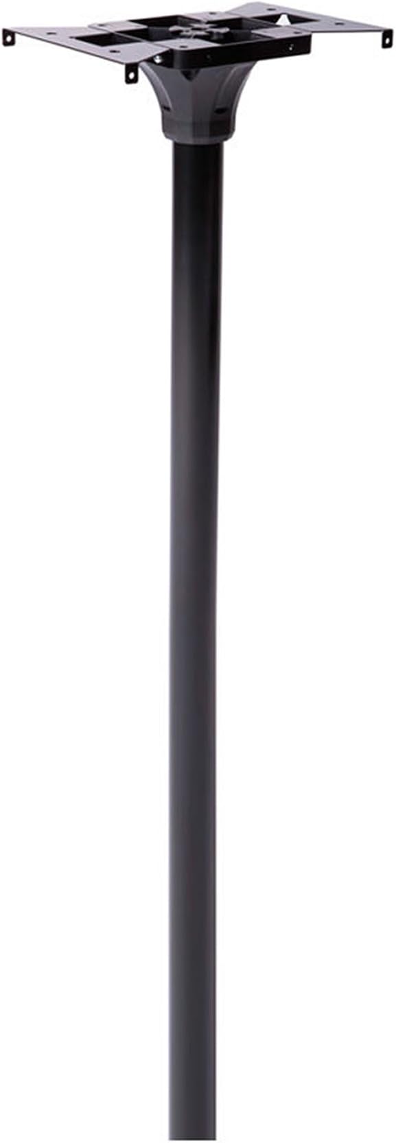 Architectural Mailboxes Coolidge Galvanized Steel Mailbox Post, Compatibility Code F, 7511B-10, Black | Heavy-duty post with weather-resistant outdoor build.