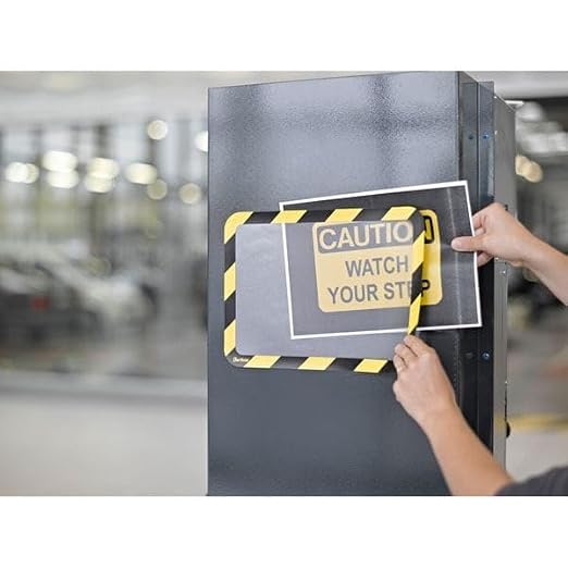 Tarifold Sign Holder,9 3/4 in x 12 1/8 in,PVC,PK2 P194944DE - 1 Each