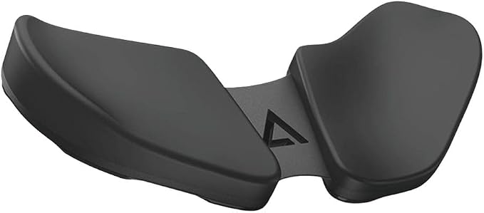DELTAHUB Carpio 2.0 - Left-Handed Truly Ergonomic Wrist Rest for Mouse, Carpal Tunnel Support, Pain Relief, Anti-Fatigue, Easy Glide, Sleek, Office Computer, Laptop, Gaming - Small, Black