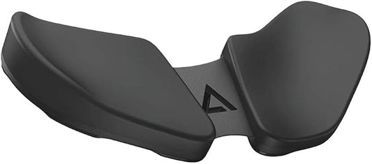 DELTAHUB Carpio 2.0 - Left-Handed Truly Ergonomic Wrist Rest for Mouse, Carpal Tunnel Support, Pain Relief, Anti-Fatigue, Easy Glide, Sleek, Office Computer, Laptop, Gaming - Small, Black