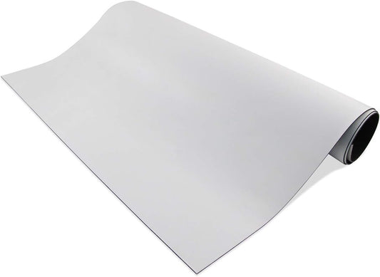 Master Magnetics Flexible Magnetic Sheet - Non-Adhesive Magnet - Ideal for Car Signs - Strong DIY Magnets for Fridge, Dry Erase Board, Crafting - 24.5" L x 12" W - White Vinyl Front - 1-Pack