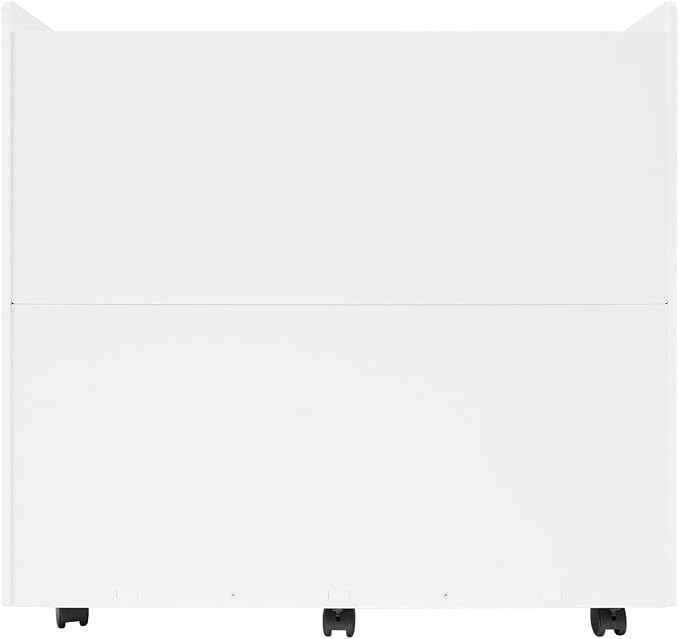 Blue Print Storage Organizer with Wheels, 21 Slots Roll Files Cart, White | Mobile Blueprint Storage Rack Cart, Construction Plan Holder, Map Poster Storage Cabinet for Office Home School