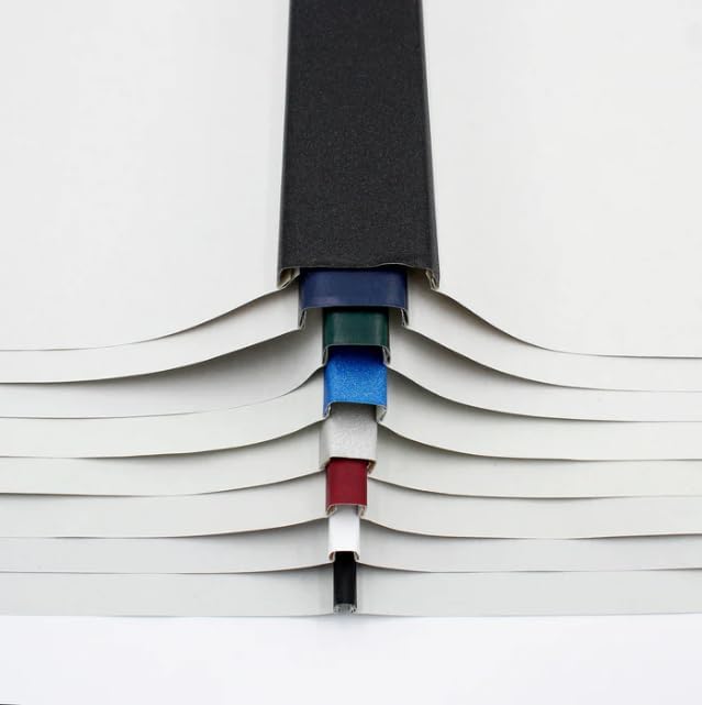 Thermal Binding Clear Covers with Steel Spine –for Thermal Binding Machines – Formerly Unibind – Used in Real Estate, Education and Various Businesses (Bordo, 100 Sheets Max - 66/Box)