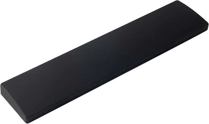 Ergonomic Silicone Wrist Rest for Keychron K4 Pro / K4 Max / Q5 / V5 / V5 Max,15.37" Honeycomb Non-Slip Palm Rest, 96% Full-Sized Mechanical Keyboards Support with Typing Pain Relief