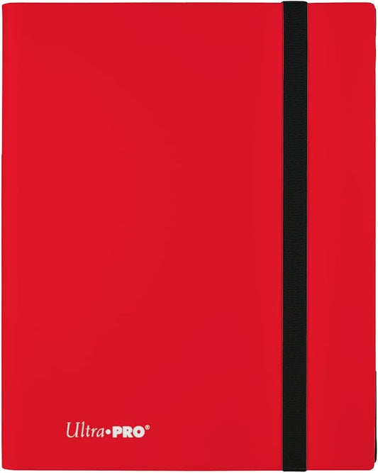 Ultra Pro E-15146 Eclipse 9-Pocket PRO-Binder-Apple Red
