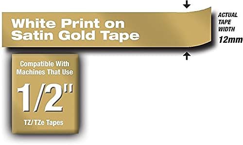 Brother PTouch 1/2" Laminated TZe Tape Model TZE-MQ835