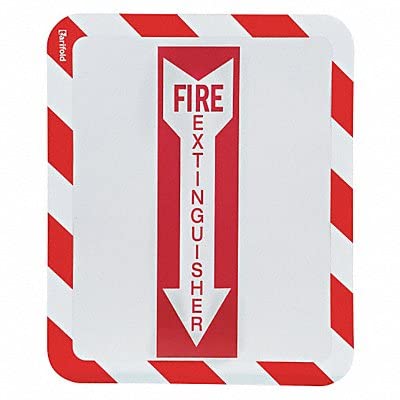 Sign Holder, Magntc, Fire Extinguisher, PK2