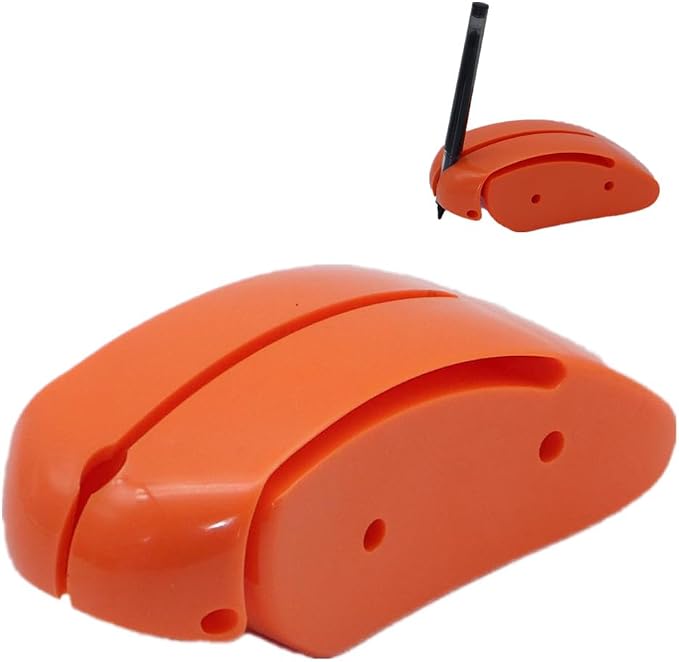 Assistive Writing and Drawing Device, Writing Aids Pen Holder for Essential Tremors, Weak Hand and Low Grip Strength, Improve Writing Stability & Strengthening (Orange)