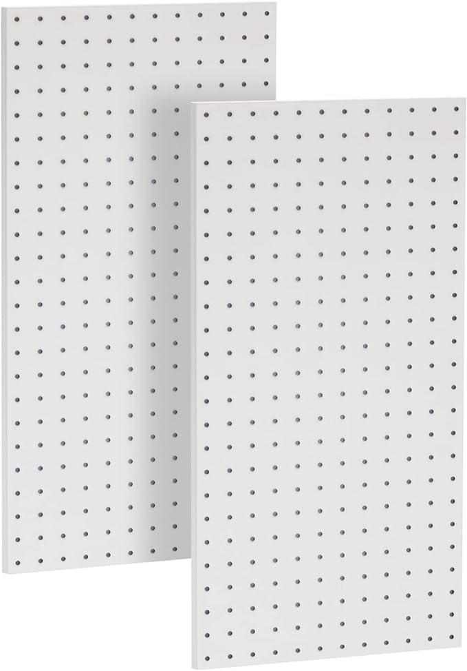 Ultrawall 2 Pcs Metal Pegboard Wall Panels, Peg Boards for Garage Tool Storage
