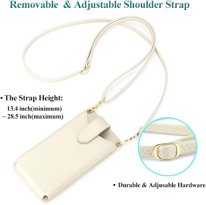 Peacocktion Small Crossbody Cell Phone Purse for Women, Lightweight Mini Small Crossbody Bags for Women with Card Slots