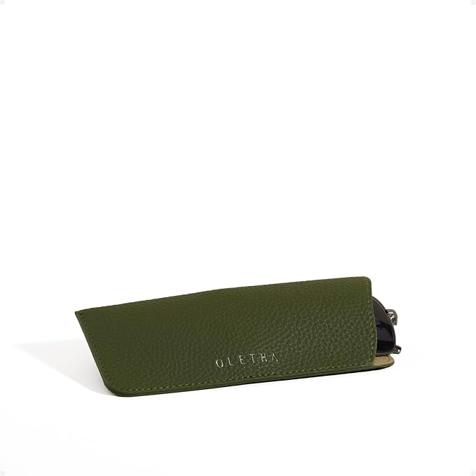 OLETHA Aesthetic Soft Glasses Case, Slip-in Design
