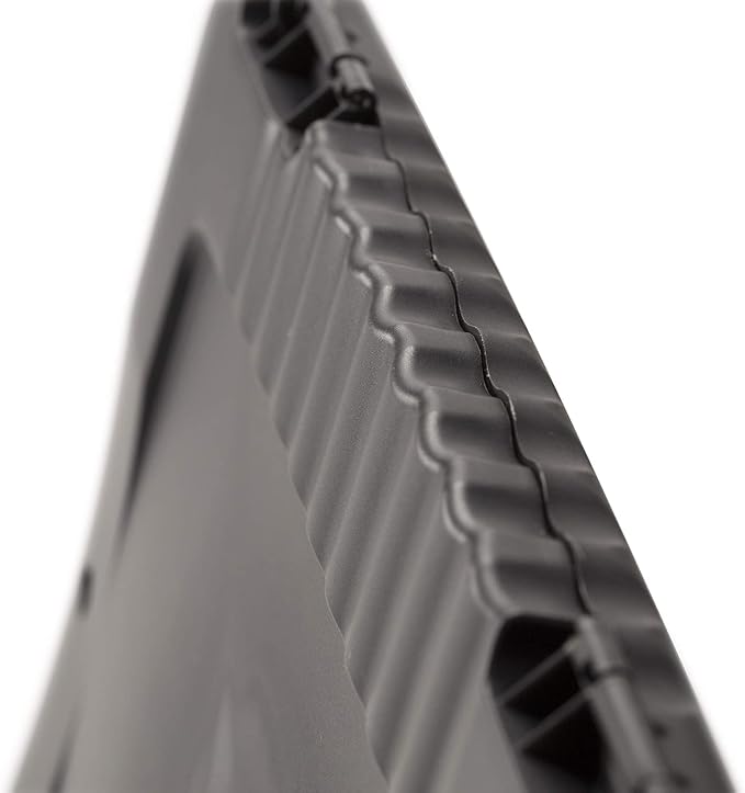 Officemate Slim Clipboard Storage Box, Charcoal (833030) (Pack of 6)