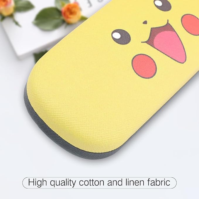 PERFECTSIGHT Hard Shell Eyeglasses Case, Kawaii Protective Glasses Case for Kids, Cute Eyeglass Case for Women Men Girls