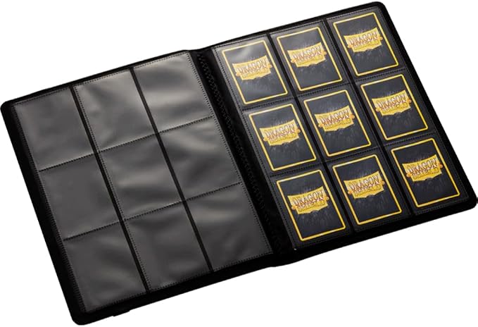 Arcane Tinmen Dragon Shield Card Binder – Card Codex Portfolio 360: Midnight Blue - 360CT – Card Games - Compatible with Pokemon, Yugioh, Magic The Gathering, MTG TCG OCG & Hockey Cards