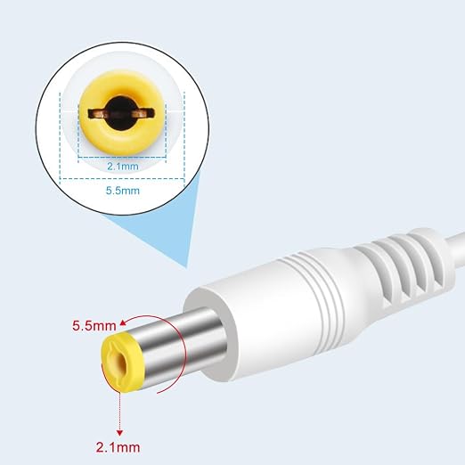 12V Power Supply, 12 Volt 3A 36W DC Power Supply, White LED Power Adapter, AC 110V to 12V Wall Mounted Transformer Plug for LED Strip Lights with 5.5/2.1 DC Female Connector, 3 Pack