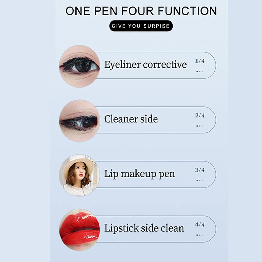 Makeup Remover Eraser Pen, Eye Make Up Corrector, Easy to Remove and Correction Magnetic Eyeliner Fixer, Extract for Sensitive Skin Original