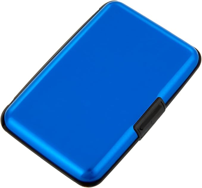 Credit Card Holder Small RFID Blocking Wallet Business Metal Slim Mini Aluminum Hard Case for Women Men