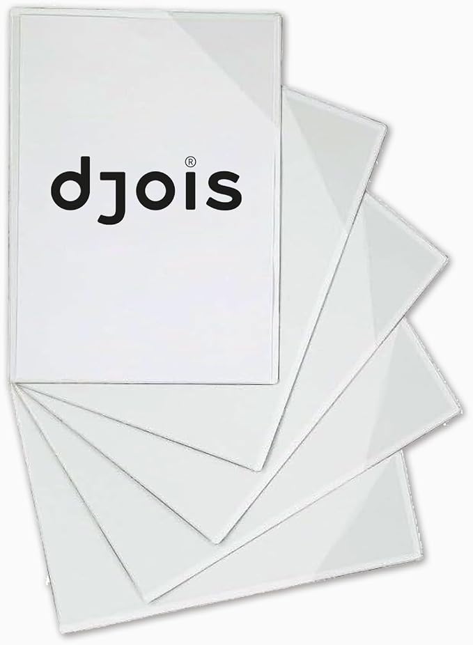 Tarifold EasyLoad Magnetic Document Pockets, Letter Size, 5 Pack | 5 clear PVC pockets, full magnetic backing, double-sided opening, corner closure, holds letter-size documents