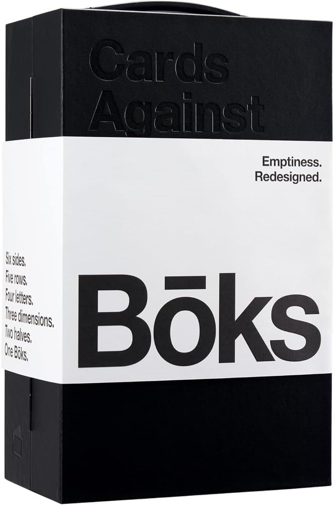 Cards Against Humanity: Bōks • Official Premium Storage Case • Holds Over 3,500 Cards