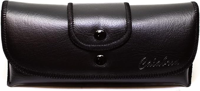 Calabria Snap Beltloop Eyeglass Cases (Black)