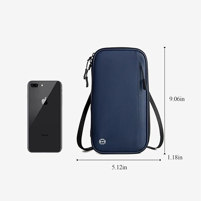 RFID Blocking Family Passport Holder, Multi-functional Travel Document Organizer, for Women, Men, and Families