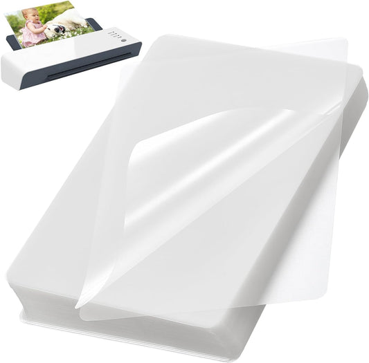 100 Pack Laminating Sheets, Clear 9 x 11.5 Inch Thermal Laminating Pouches for Thermal Laminator, 5 Mil Lamination Sheet Paper, Letter Size, HeatSeal
