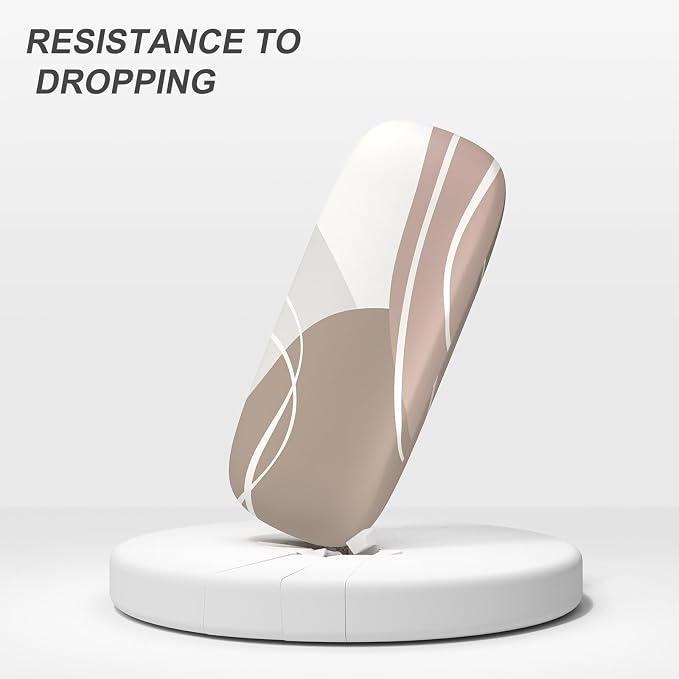 Eyeglasses Case, Portable Hard Shell Protective Case for Glasses, Eyeglass Holder Box for Women with Cleaning Cloth