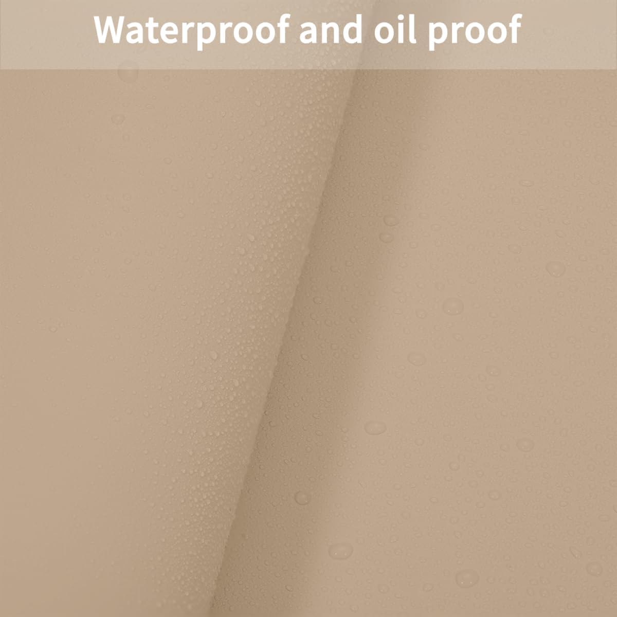 Leather Table Cover,1.8mm Thick,12x78 Inch Desk Cover,Dresser Cover Top,Dresser Protector Top,Dresser Cover,End Table Cover.(Light Brown+Gray,12x78)