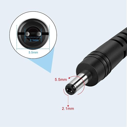 12V Power Supply, 12 Volt 1A 12W DC Power Supply with On Off Switch, Black Switching LED Power Adapter, AC 110V to 12V Transformer Plug for LED Strip Lights with 5.5/2.1 DC Female Connector, 3 Pack