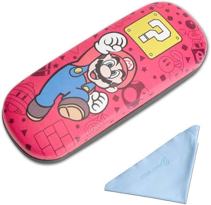 PERFECTSIGHT Hard Shell Eyeglasses Case, Kawaii Protective Glasses Case for Kids, Cute Eyeglass Case for Women Men Girls