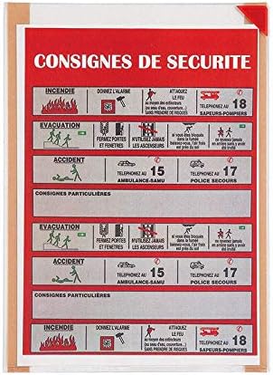 Tarifold Sub-Zero Signage Pockets, 9 x 12 Inches, 10 Pack | 10 clear signage pockets, 9 x 12 inches, water-resistant protection, permanent adhesive, fits Letter or A4 documents