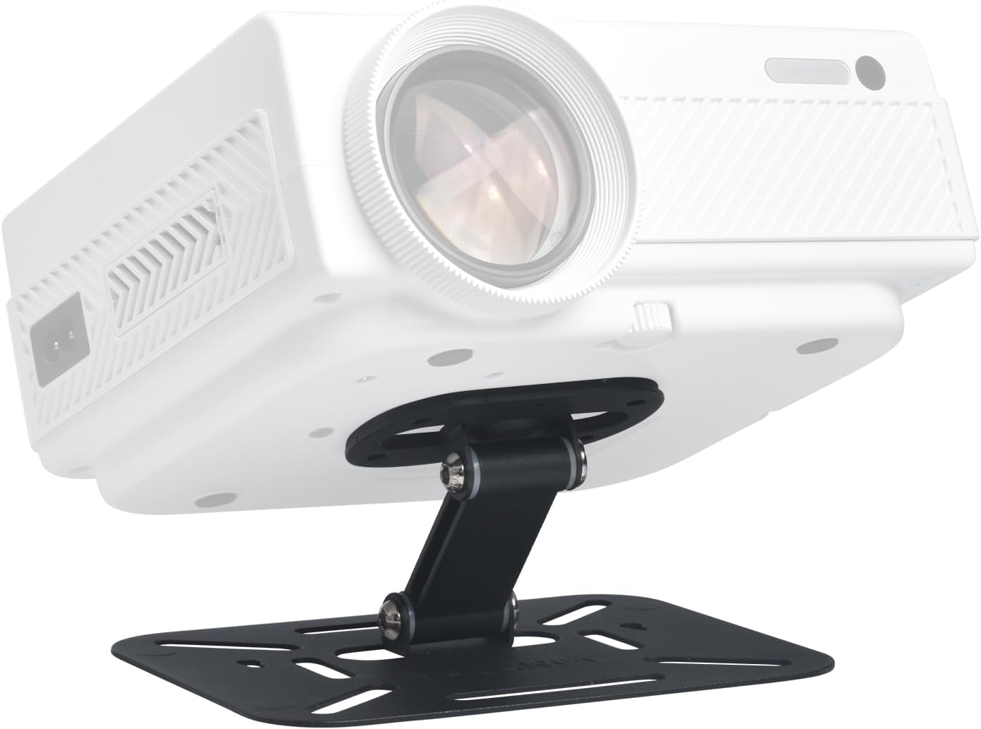 Projector Stand Table, Desktop Foldable Stand, Projector Ceiling Mount, Easy Setup with 180-Degree Adjustment, Compatible with Most Projectors for Home,Outdoor,Office