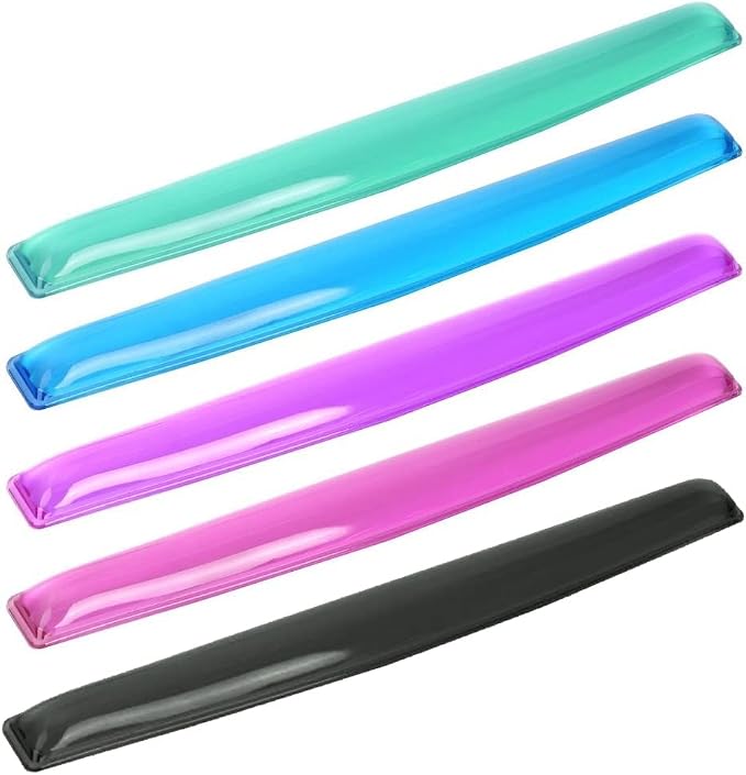 Gel Keyboard Wrist Rest Pad - Gel Keyboard Wrist Rest Pad | Wrist Rest Support for Office Gaming Computer Laptop Ergonomic Comfortable Pain Relief- Blue