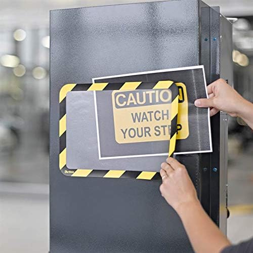 Tarifold Self-Adhesive Document Pockets, 2 Pack | 2 clear self-adhesive pockets, easy document loading, secure adhesive backing, protects documents