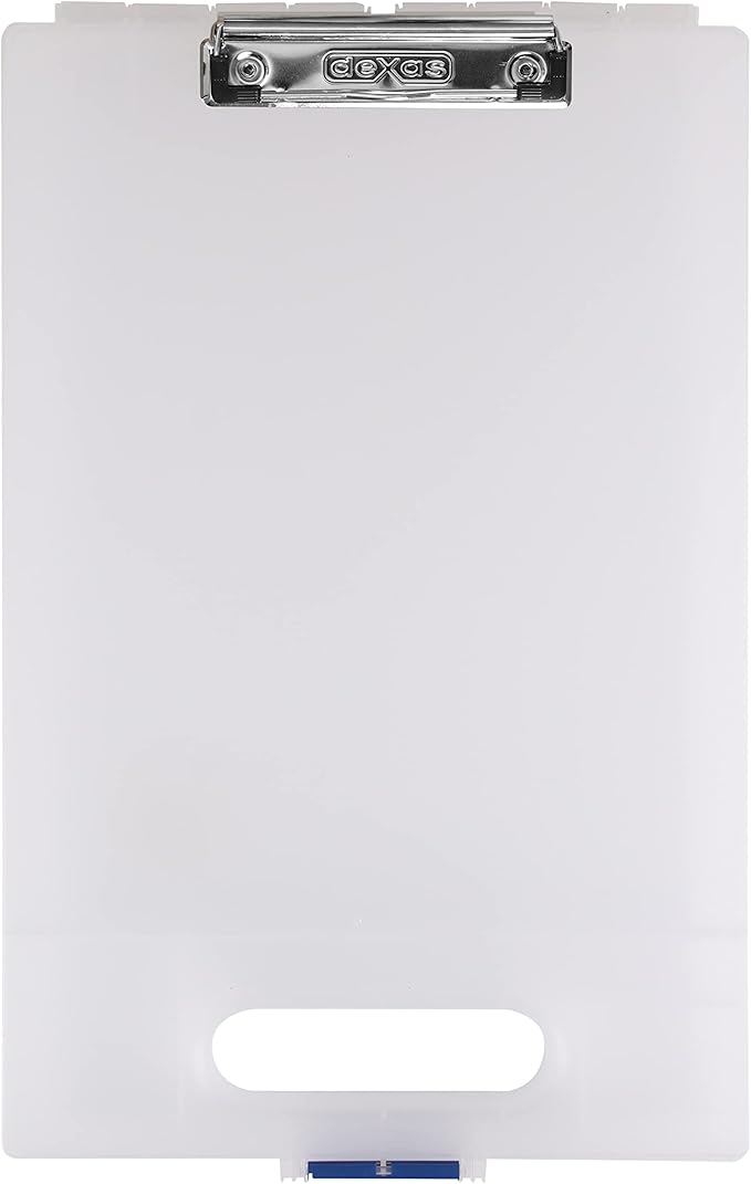 Dexas Clipcase Storage Clipboard with Handle, Natural
