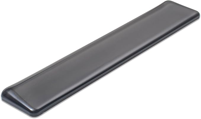 Keyboard Wrist Rest,Gel Wrist Rest for Keyboard-Black Wrist Rest | Jelly Clear Gel Wrist Pad for Easy Typing, Anti-Slip Comfort Keyboard Wrist Pad for Desktop Relieve Pain