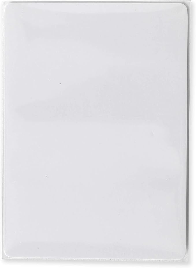 Vault X Exact Fit Sleeves (500 Pack) Perfect Inner Sleeves for Trading Cards, Clear